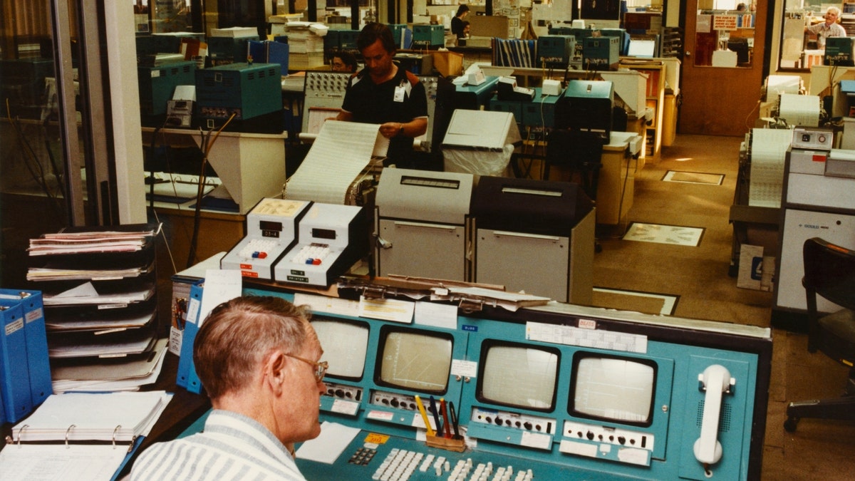 Voyager Control Center at Jet Propulsion Laboratory,