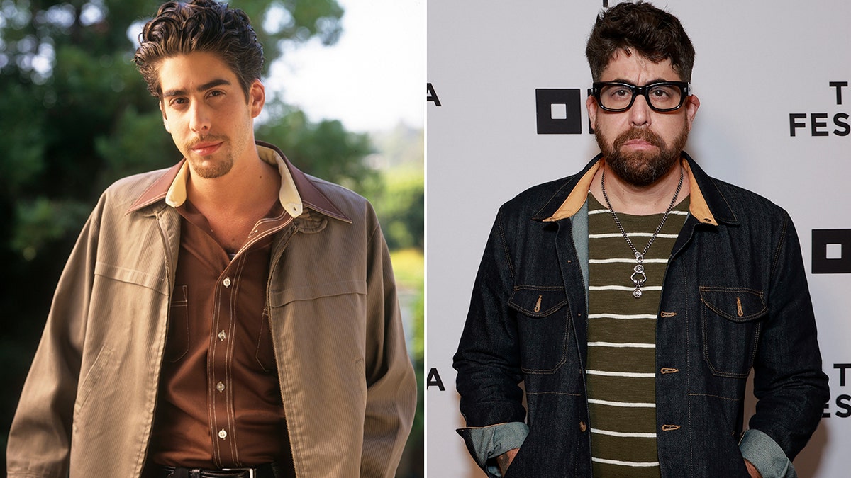 Adam Goldberg then and now split