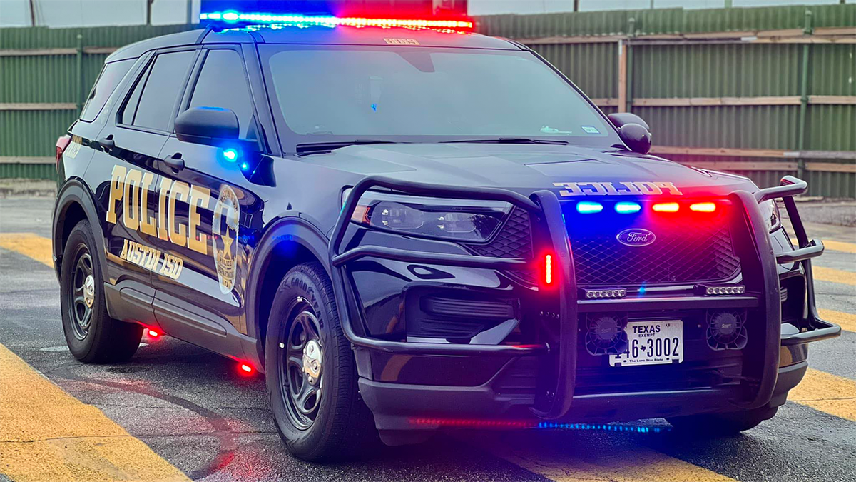 Austin ISD Police car parked