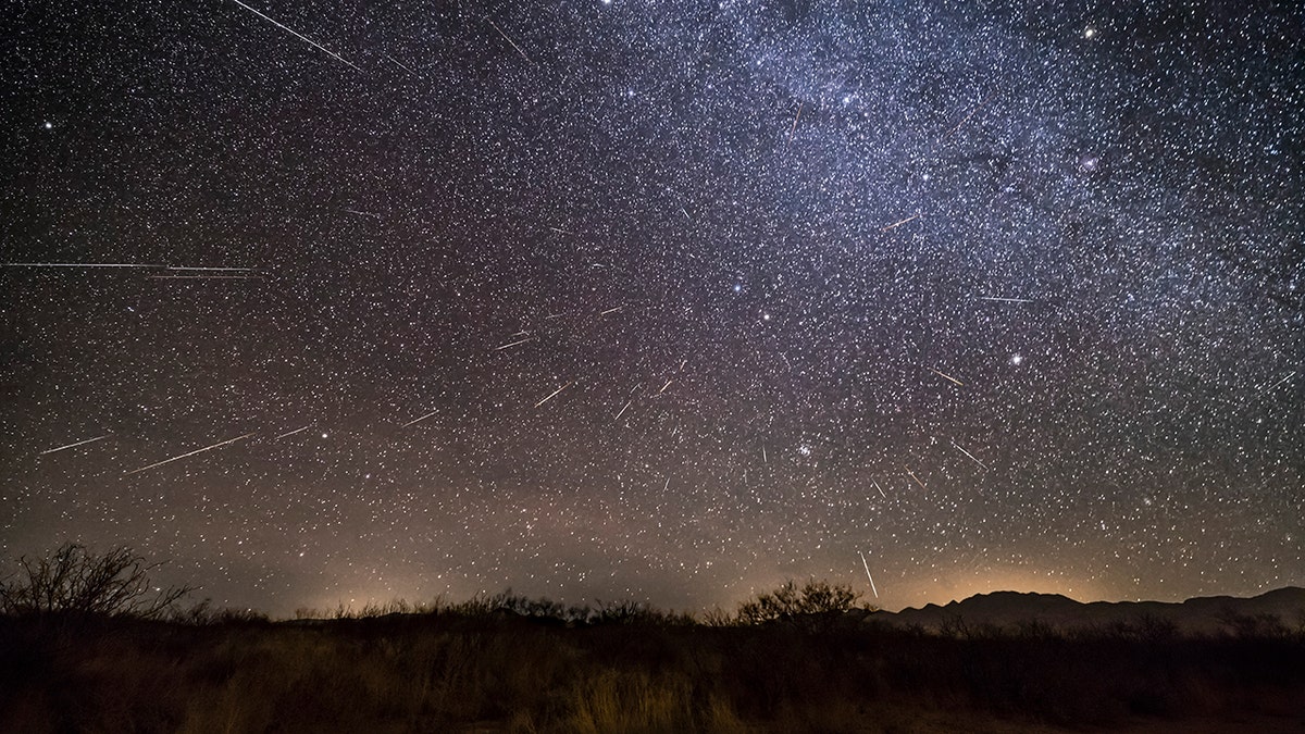 A view of the Arizona night sky