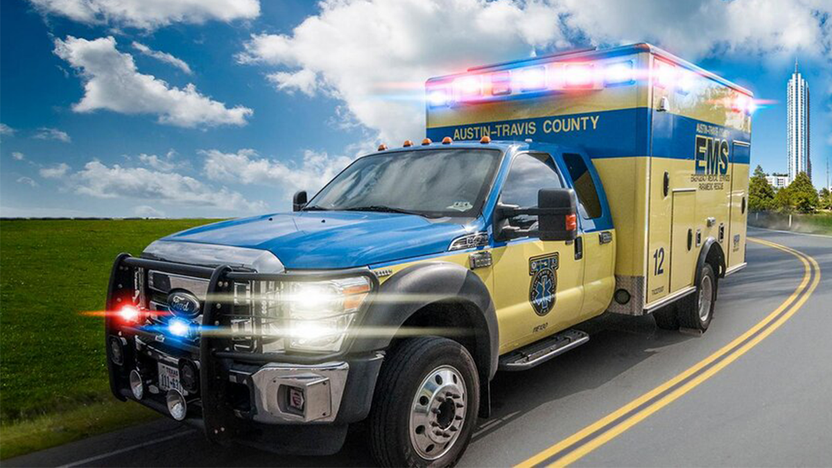 Austin-Travis County EMS ambulance