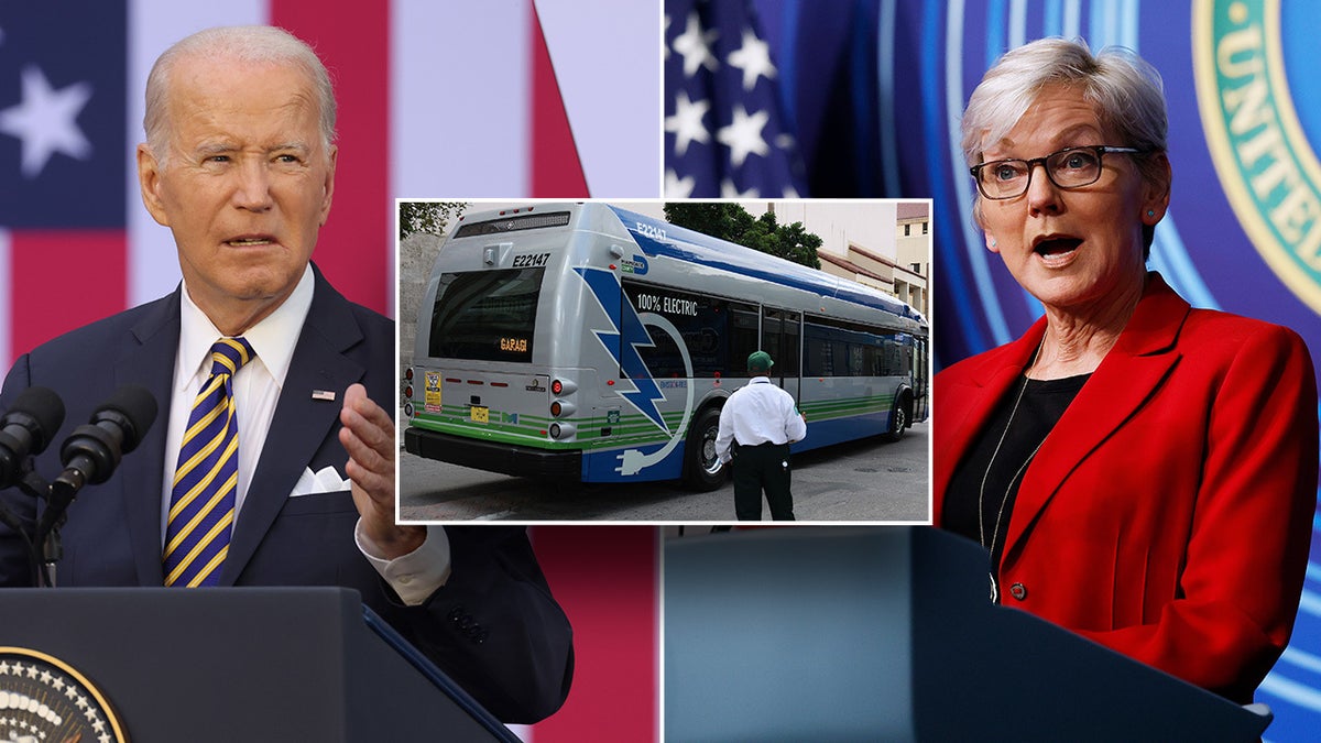 President Biden, Energy Secretary Jennifer Granholm, Proterra