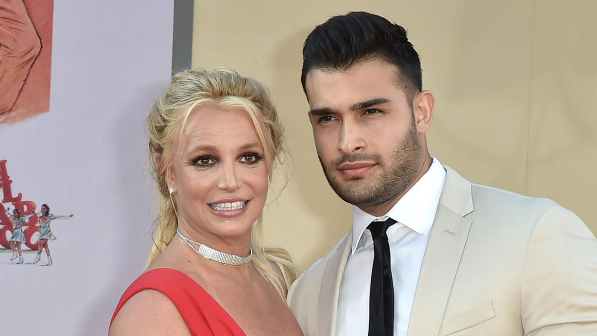 A photo of Britney Spears and Sam Asghari