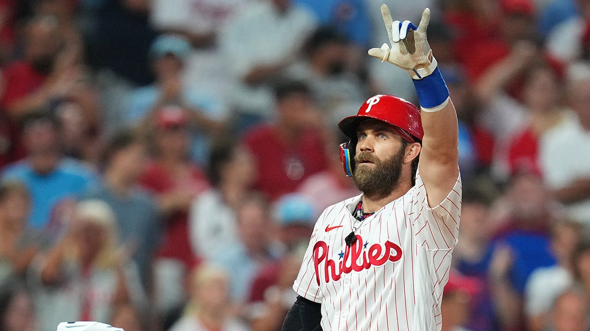 Phillies' Bryce Harper says radio caller motivated him to hit home