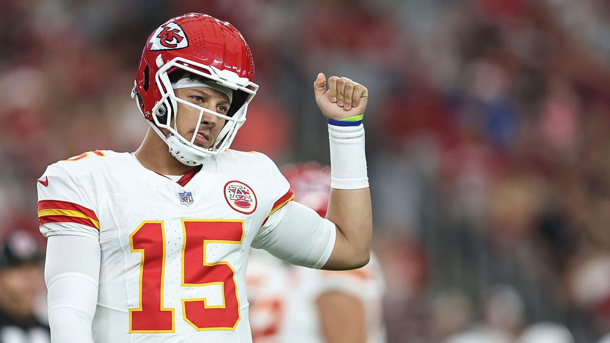 Patrick Mahomes in 2023 preseason