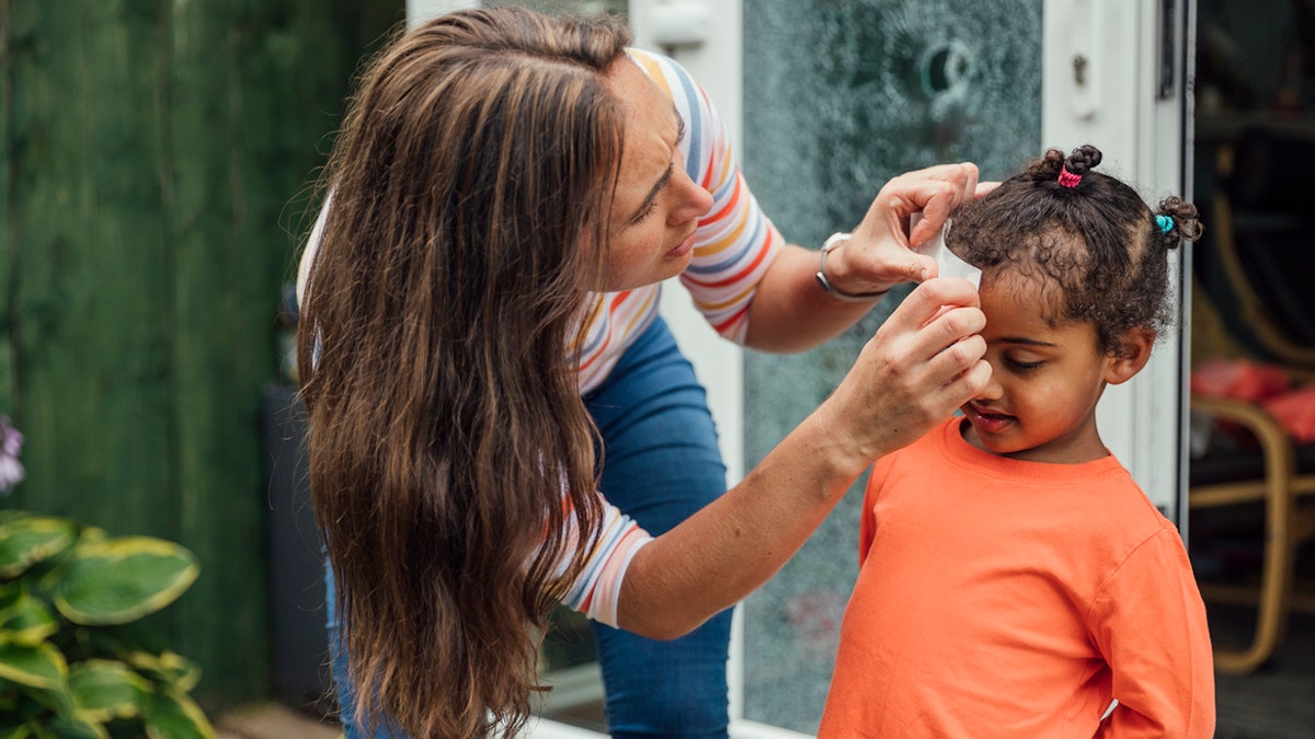 Child head injury