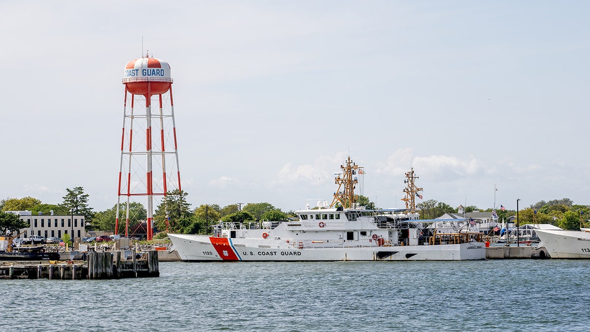 Coast Guard Training Center in Cape May, New Jersey