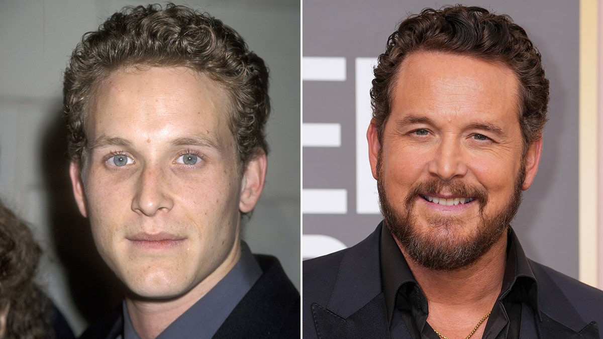 Cole Hauser then and now split