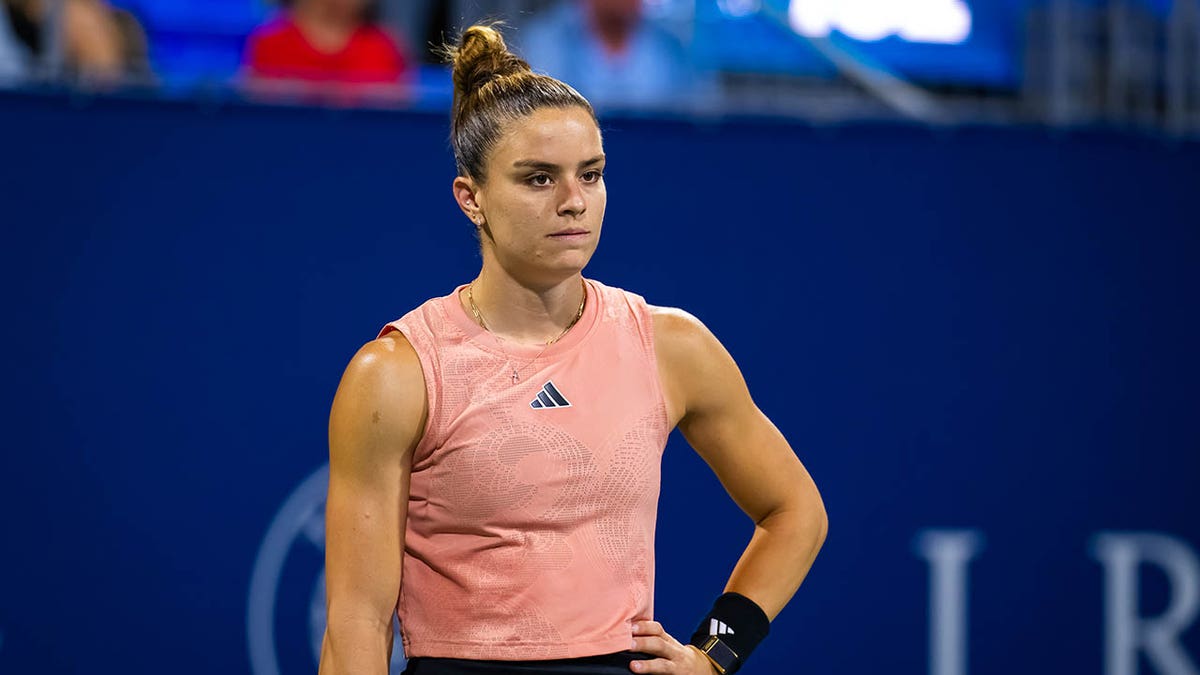 Maria Sakkari plays the Canadian Open