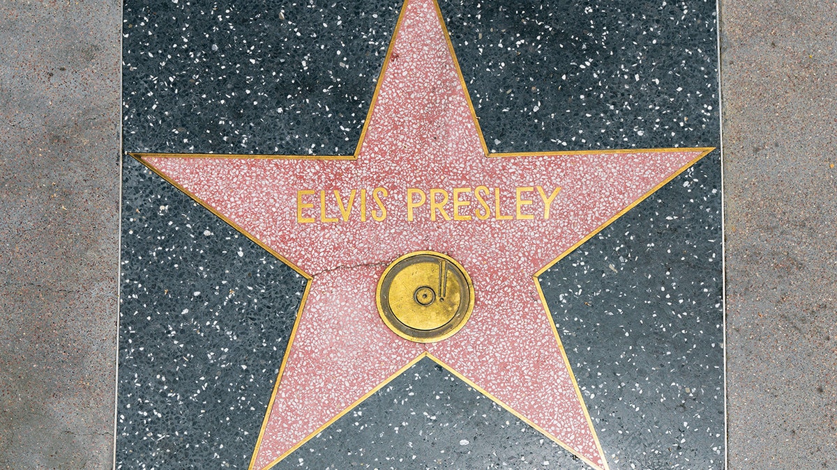 Elvis Presley Walk of Fame star