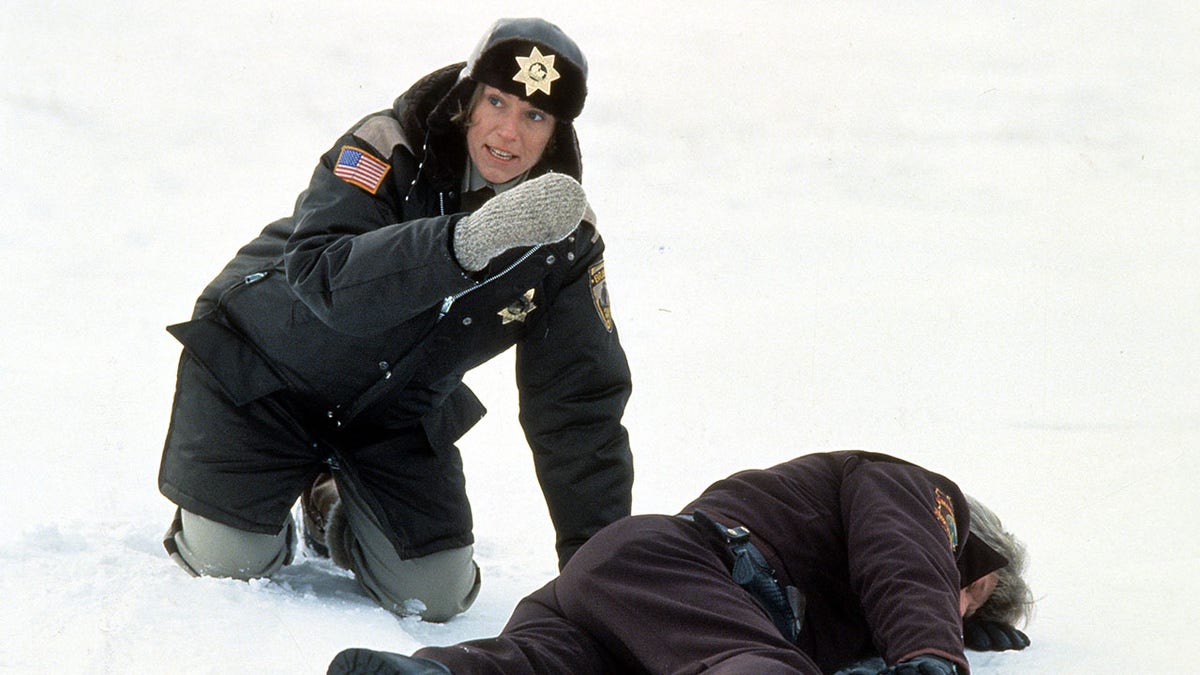 Frances McDormand in a scene from "Fargo"