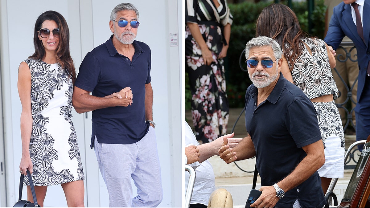 george and amal clooney in italy