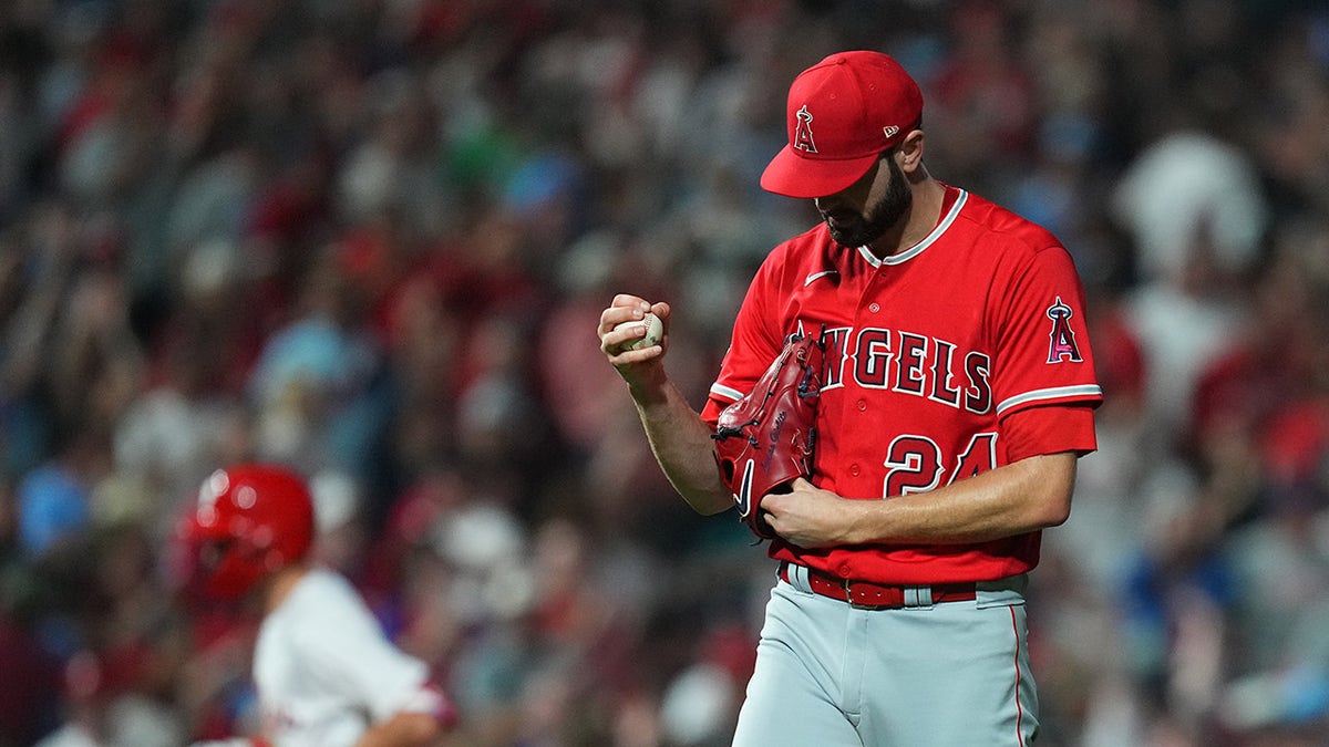 Lucas Gioloti after allowing home run