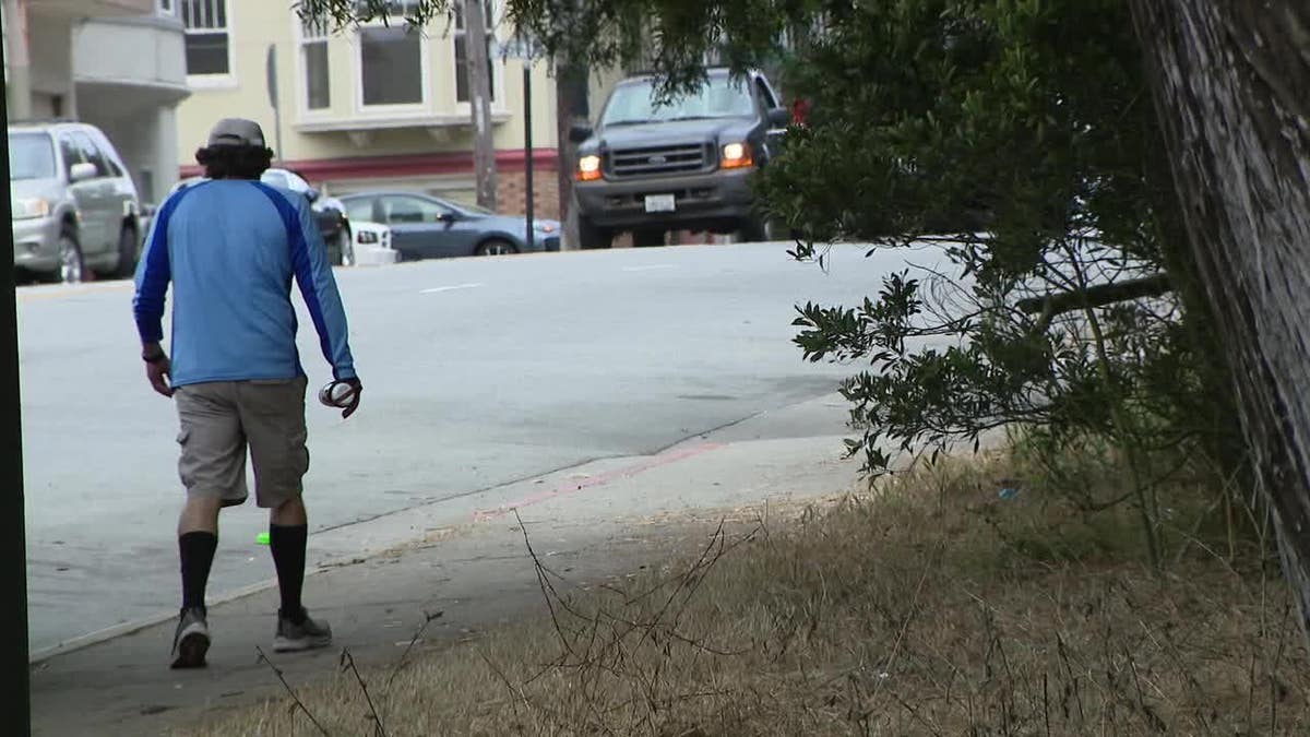 Scene near Golden Gate Park in San Francisco, where a woman's body was found