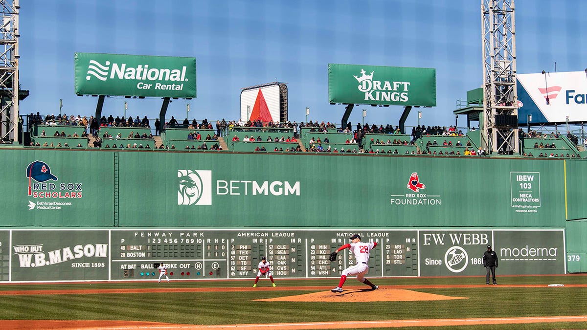 View of green monster