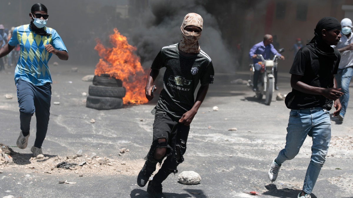 Haiti protest