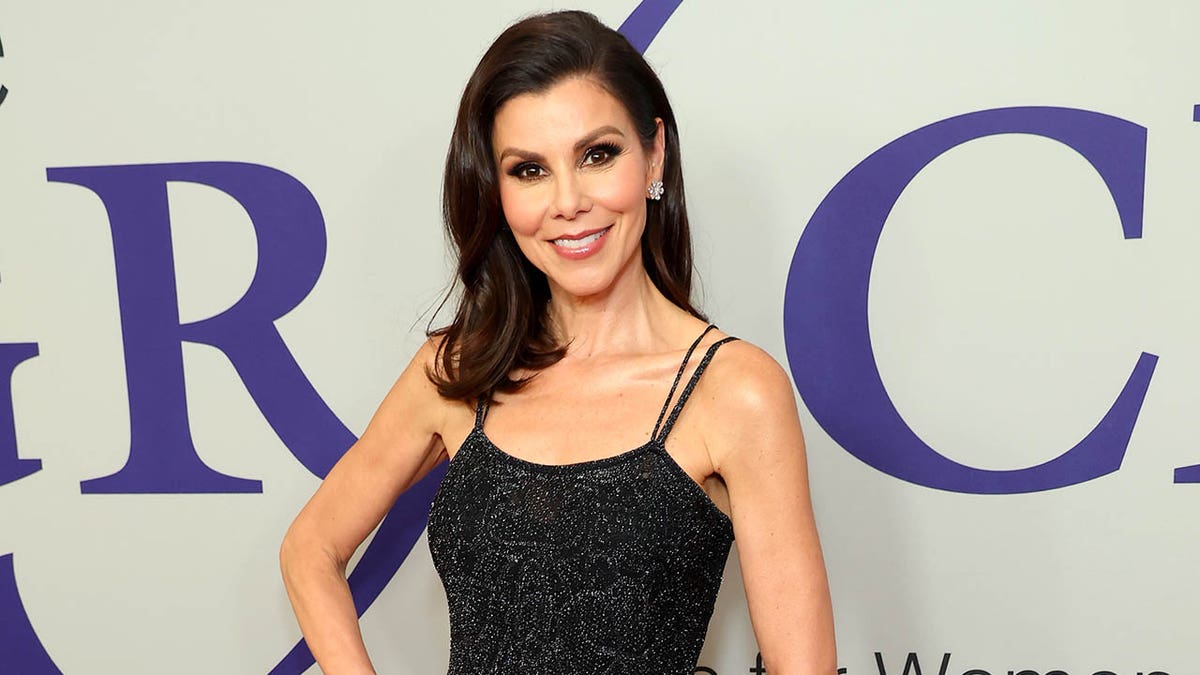 heather dubrow on red carpet