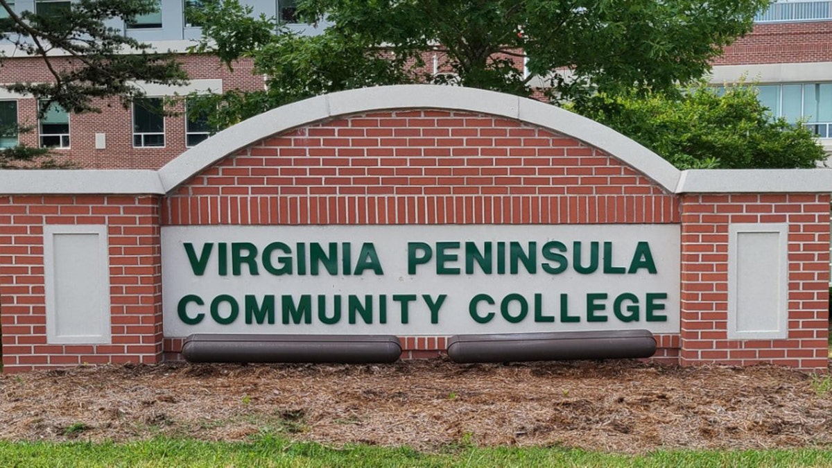 The school's sign