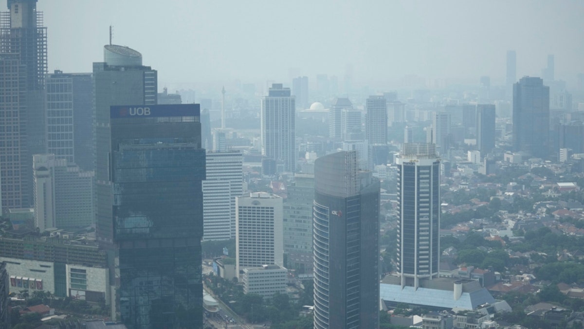 Main business district in Jakarta