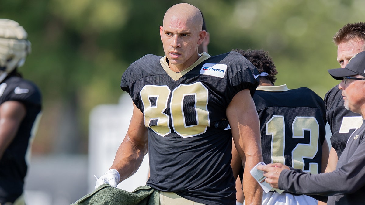 Jimmy Graham back with Saints after he was stopped by police