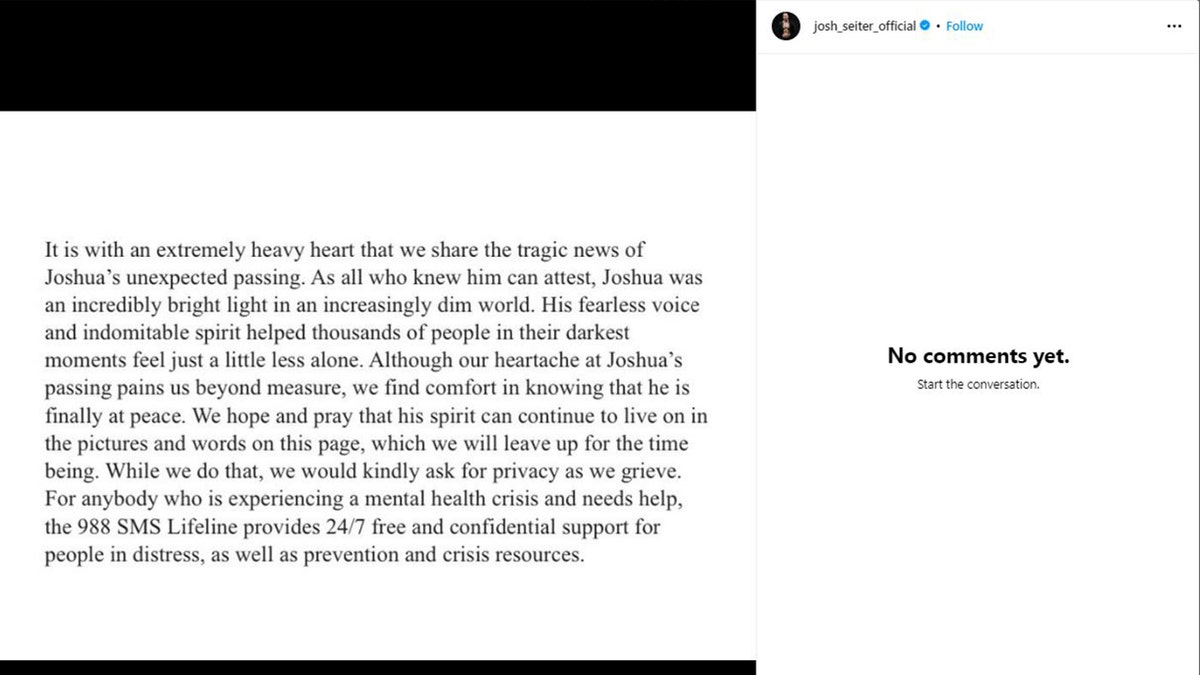 Bachelorette' Star Josh Seiter Alive After Death Announcement