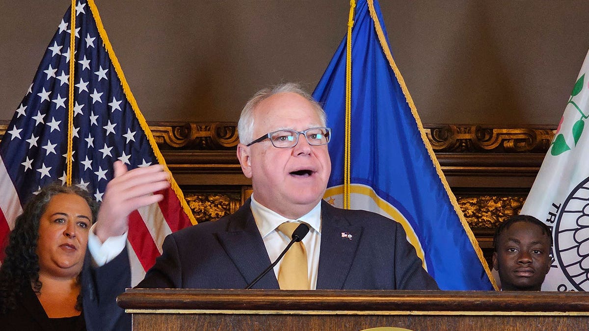 Democratic Minnesota Gov. Tim Walz 