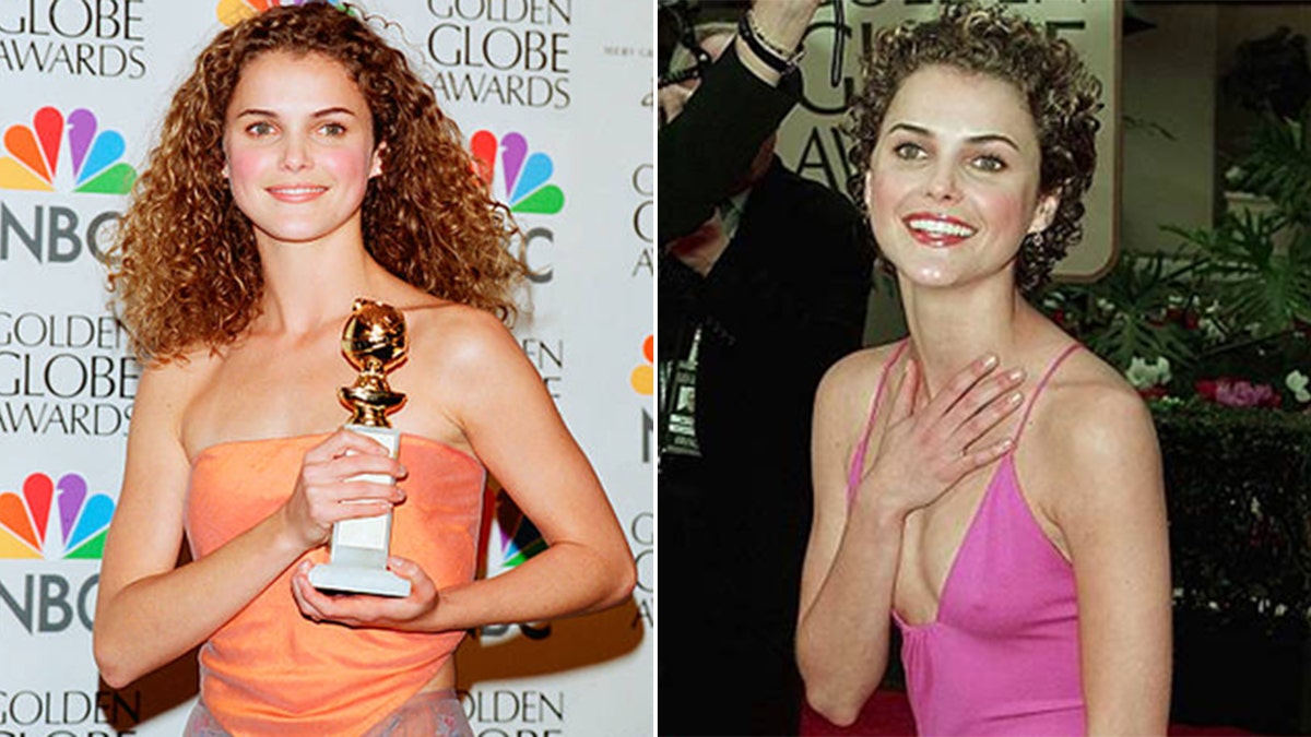 Keri Russell then and now split