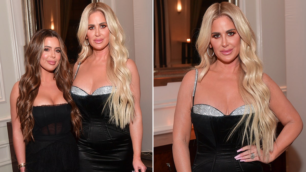Kim Zolziak Biermann with her daughter