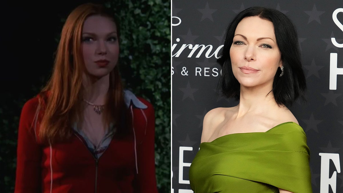 Laura Prepon then and now split