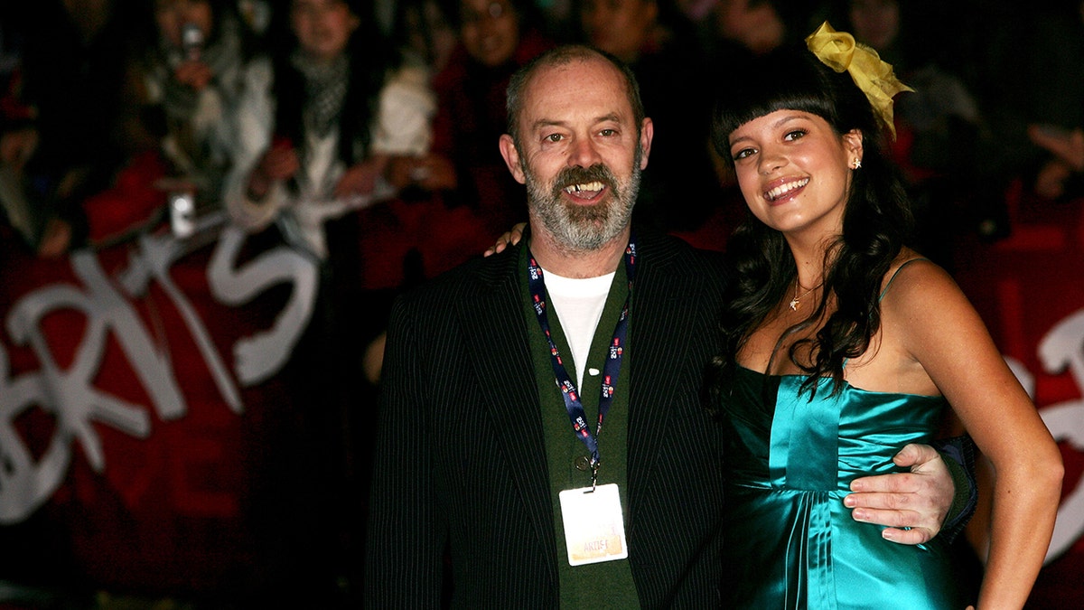 Lily Allen and father