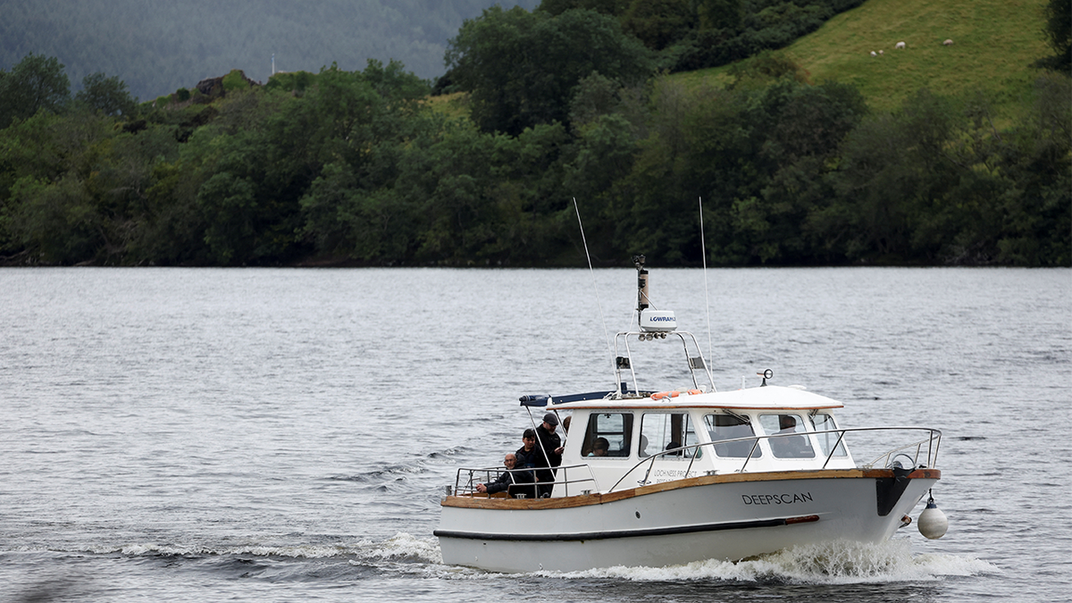 Boat on Loch Ness