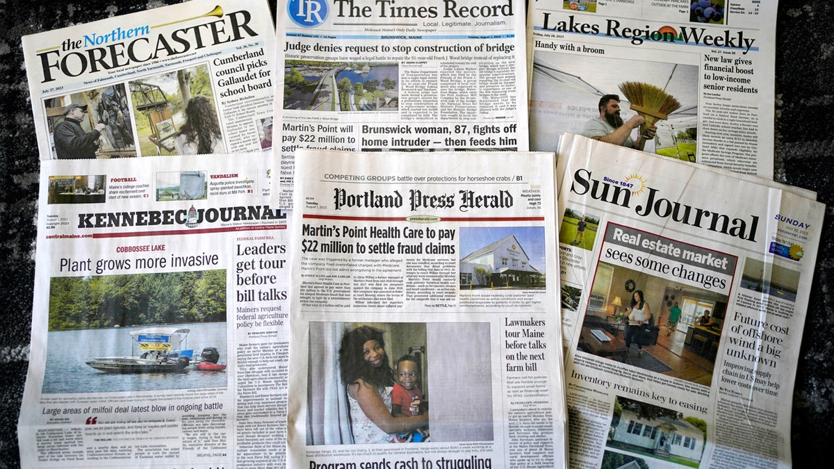 Maine newspapers