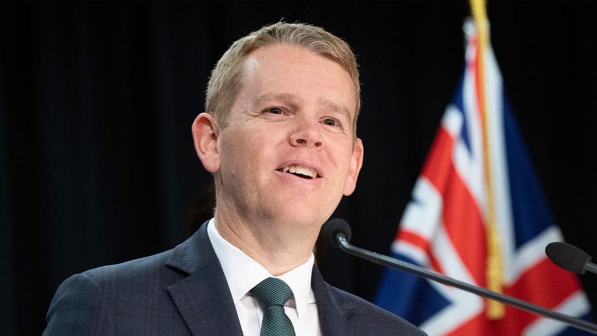 New Zealand's Prime Minister Chris Hipkins