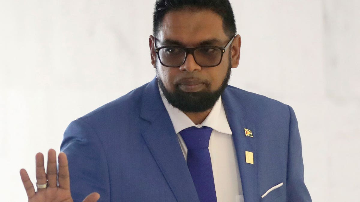 Guyana's President Mohamed Irfaan Ali