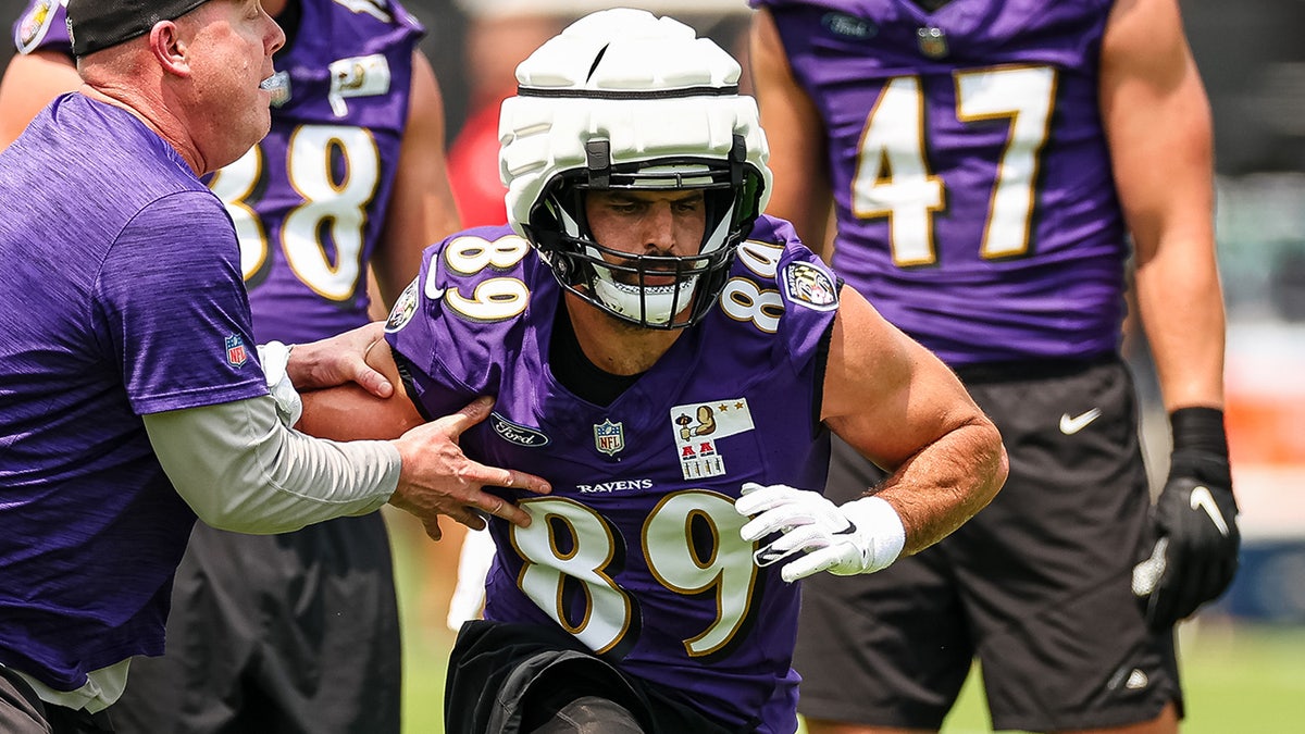 Mark Andrews in training camp