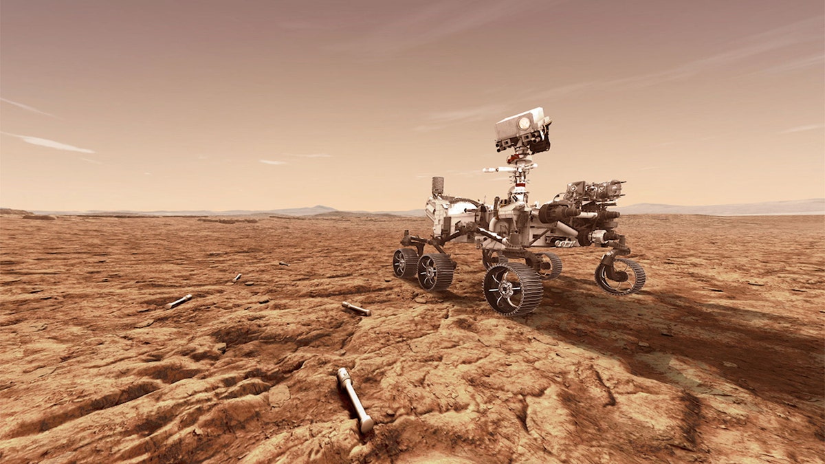 NASA' Perseverance Rover on Mars