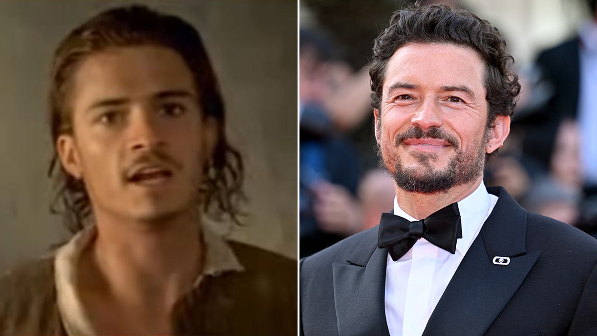 Orlando Bloom then and now split