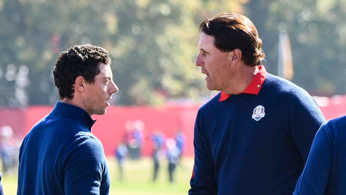 Phil and Rory at Ryder Cup