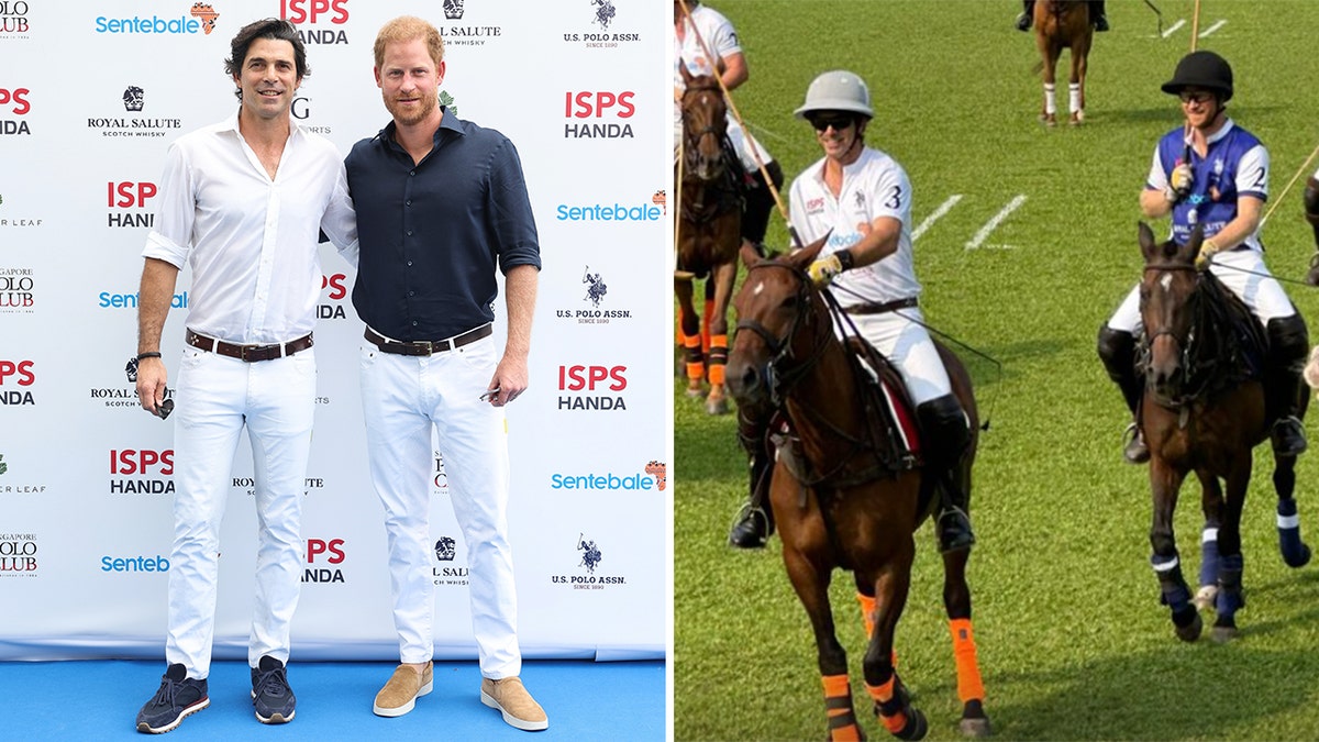 prince harry nacho figueras split photo