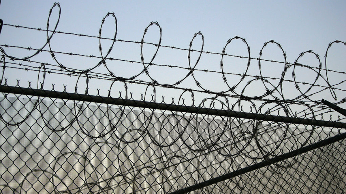 prison barbed wire