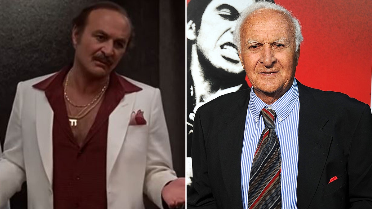 Robert Loggia then and now split