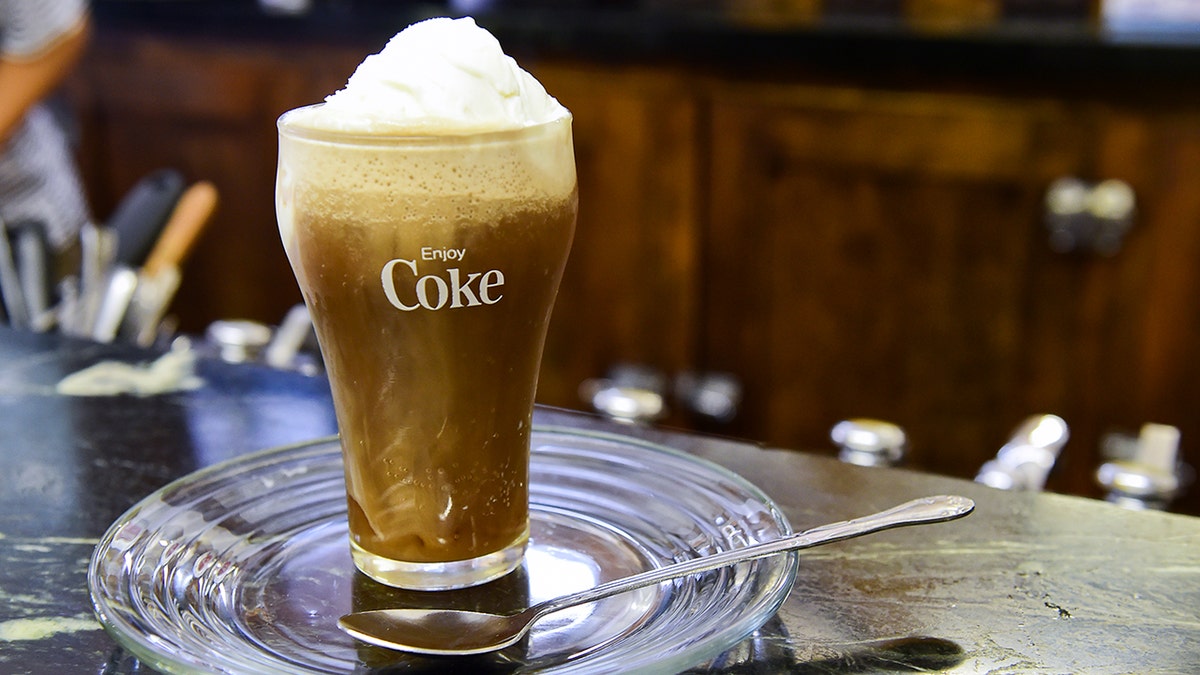 A root beer float