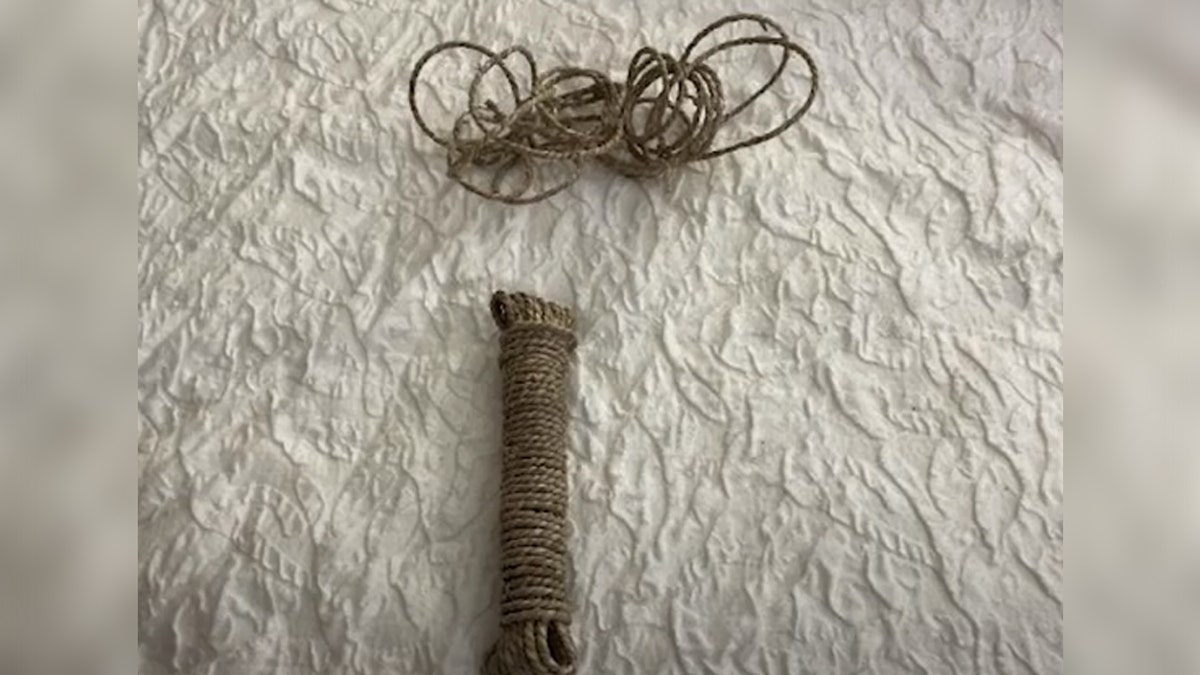 Rope used during Skogund's alleged rape