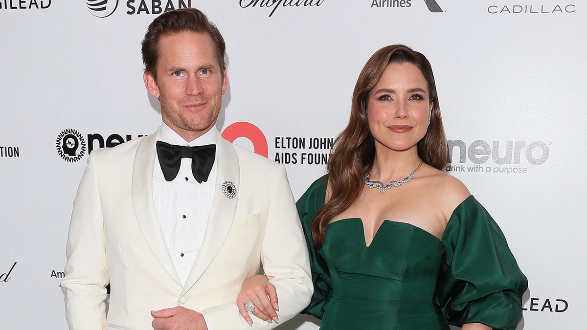 Sophia Bush Grant Hughes red carpet