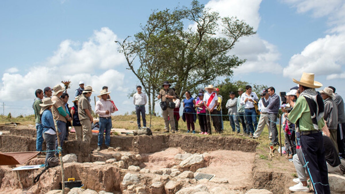 Pacopampa dig site Peru