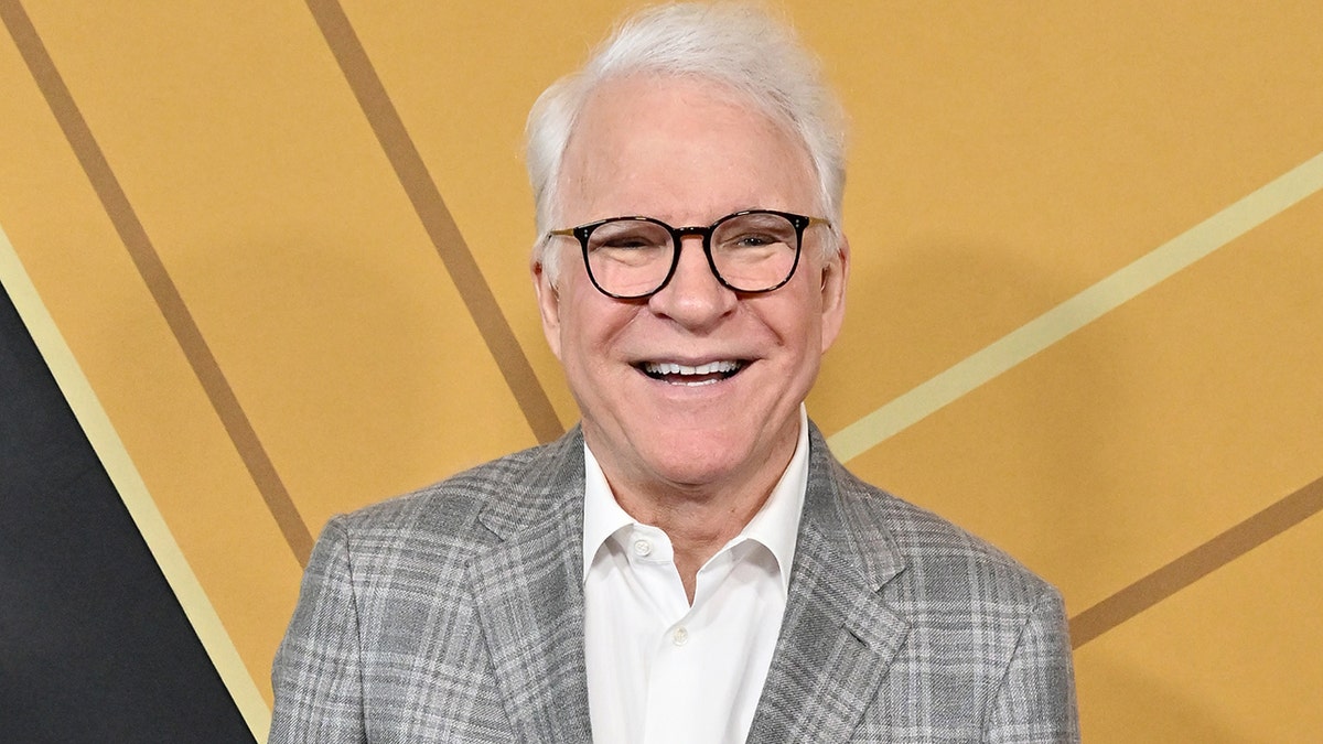 Steve Martin at the premiere of Only Murders in the Building