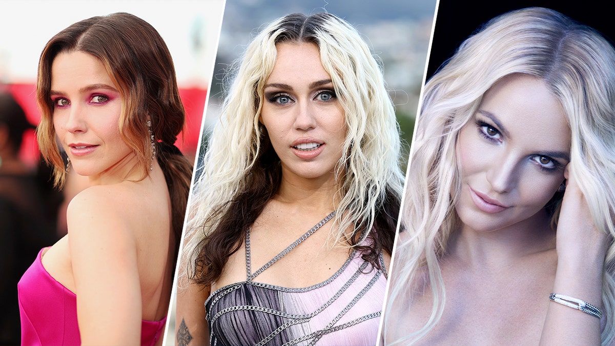 Sophia Bush, Miley Cyrus and Britney Spears