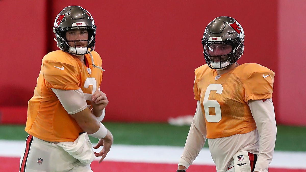 NFL on X: Buccaneers name Baker Mayfield starting quarterback.   / X