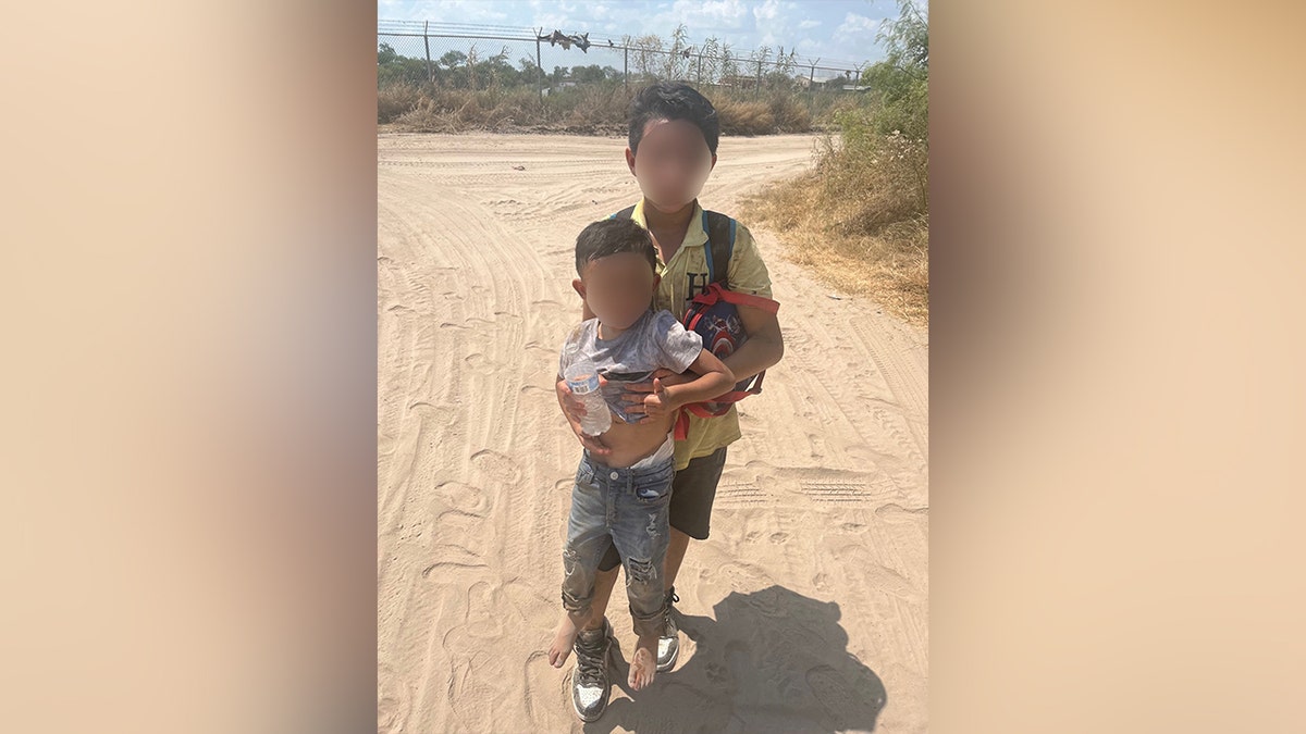 Unaccompanied children at Eagle Pass Texas