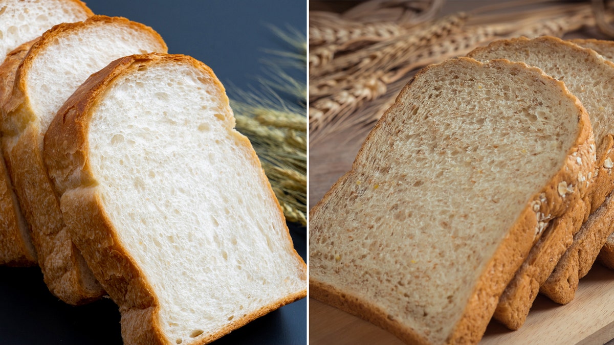 whole wheat vs white bread split